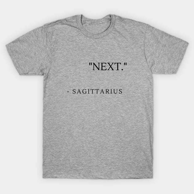 sagittarius T-Shirt by Nu Aura